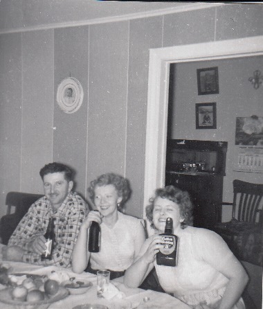 Nick, Sheila and Betty Goresky